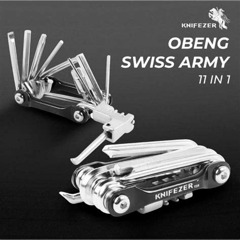 Jual Knifezer Obeng Set Swiss Army Edc In T Shopee Indonesia