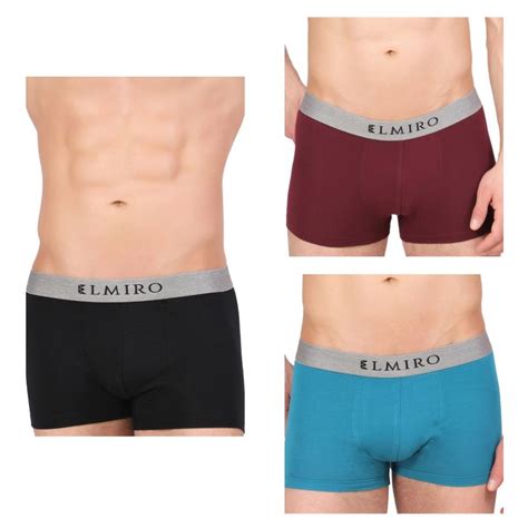 Elmiro Mens Intimo Tech Antimicrobial Micro Modal Legendary Trunk Pack