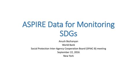 Ppt Aspire Data For Monitoring Sdgs Powerpoint Presentation Free