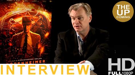 Christopher Nolan Interview On Oppenheimer YouTube