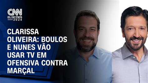 Clarissa Oliveira Boulos e Nunes vão usar TV em ofensiva contra Marçal