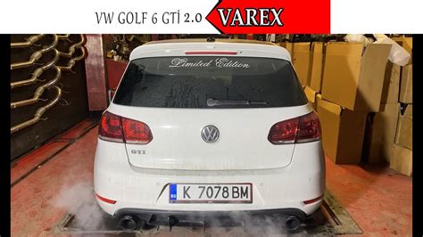 VW GOLF 6 GTİ 2 0 KUMANDALI VAREX VE YAZILIM YouTube