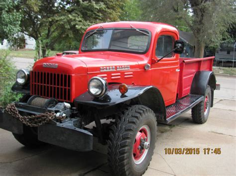 Driver Restoration 1951 Dodge Power Wagon Bring A Trailer