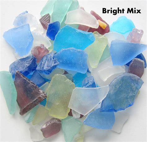 Bulk Sea Glass Bulk Beach Glass Bulk Sea Glass Decor Beach Wedding Decor 2 Pounds Ocean Mix