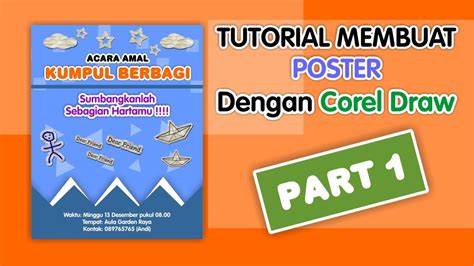 Cara Membuat Poster Di Corel Draw X7 Hanya 5 Menit Haxina Riset