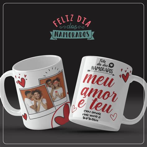 Caneca Personalizada Para O Dia Dos Namorados - Canecas Personalizadas 330ml Dia dos Namorados | Elo7