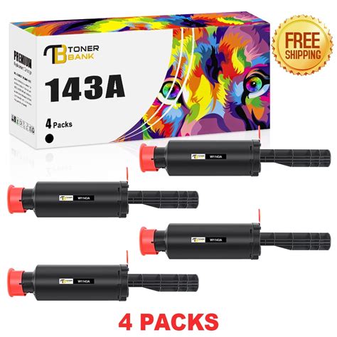 Toner Bank Compatible Toner Cartridge Replacement for HP 143A W1143A ...