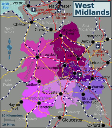 West Midlands Region Wikitravel