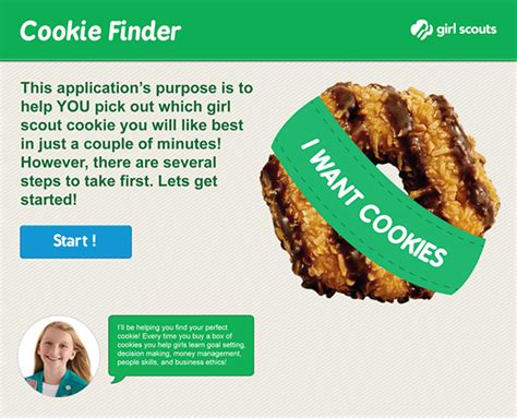 Girl Scout Cookie Finder Application on Behance