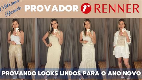 PROVADOR RENNER Provando Looks Lindos Pro Ano Novo YouTube