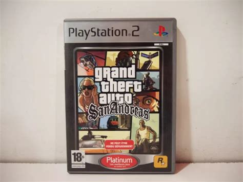 GRAND THEFT AUTO San Andreas GTA Platinum Sony Playstation 2 PS2 PAL FR