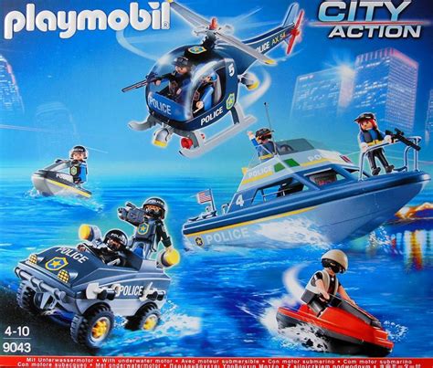 Forces spéciales et véhicules Playmobil 9043 Police Playmobil