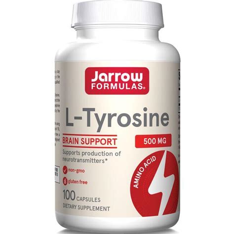 Jarrow Formulas Inc L Tyrosine Mg Caps Swanson Health