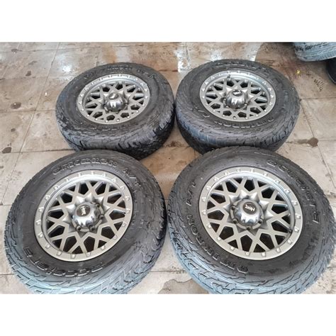 Jual VELG SEKEN BONGO HSR RING 17X8 5 PNP PAJERO FORTUNER STRADA HILUX