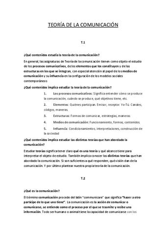 Preguntas De Teoria De La Comunicacion Respondidas Pdf