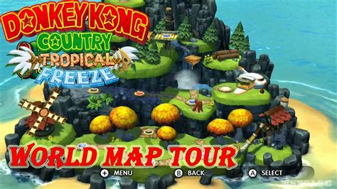 Donkey Kong Country World Map