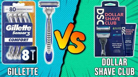 Gillette Vs Dollar Shave Club Which Razor Should You Get Don T BUY