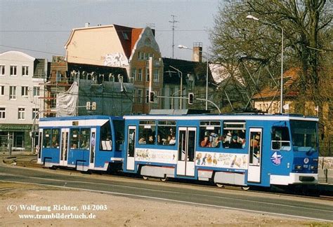 Tatra T6 NF Beiwagen In Rostock