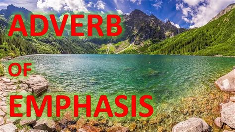 Adverb Of Emphasis Subject Verb Inversion Youtube