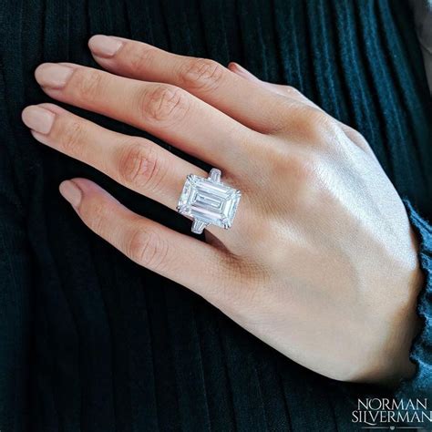 Accessorize Fashion Emerald Cut Rings Marry Me Ring Earrings Norman