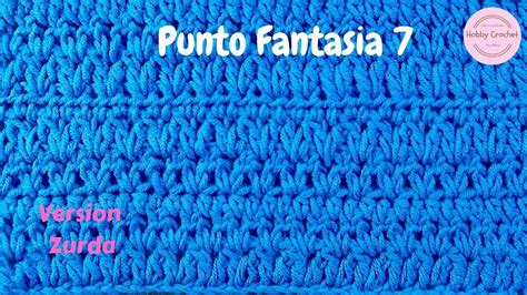 Punto Fantasia 07 A Crochet Paso A Paso Version Zurda YouTube