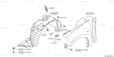 Front Fender And Fitting Body для Nissan Tiida Latio C11 1 поколение рестайлинг 01 2008 10