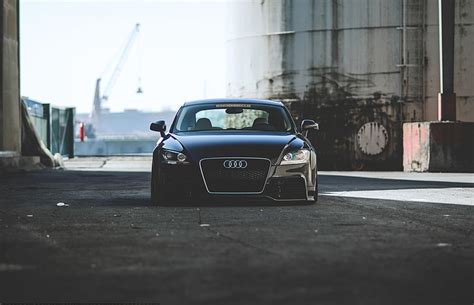 Hd Wallpaper Black Audi Car Vossen Wallpaper Flare