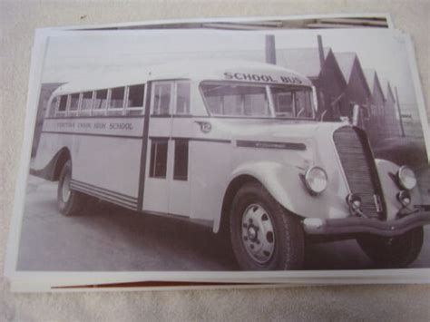 1938 Studebaker School Bus Ventura Ca 11 X 17 Photo Picture Ebay