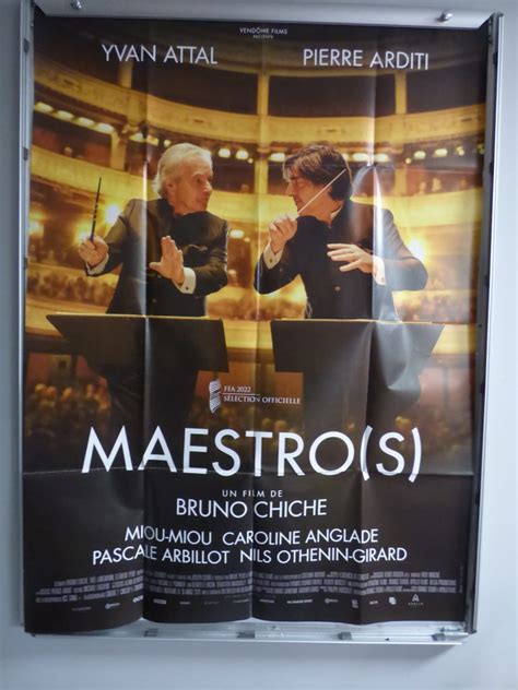 Affiche de cinéma du film Maestro Cinéma Paradisio Affiches