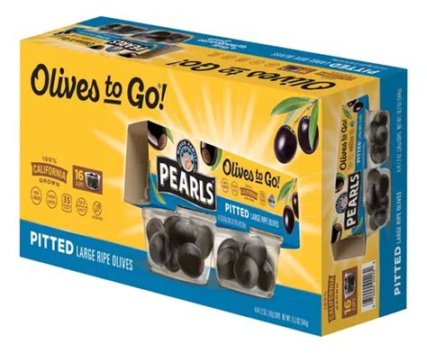 Pearls Olives To Go Grandes Maduras Sin Hueso Aceitunas Ne Mercadolibre