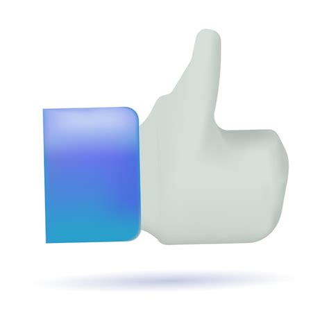 Premium Vector Thumbs Up Vector Hand Gesture Thumbs Up For Likes