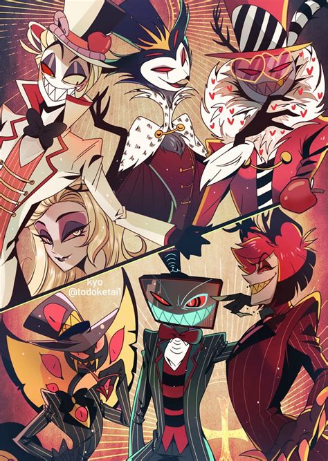 Kyo阿夾 On Twitter Hotel Art Monster Hotel Vivziepop Hazbin Hotel