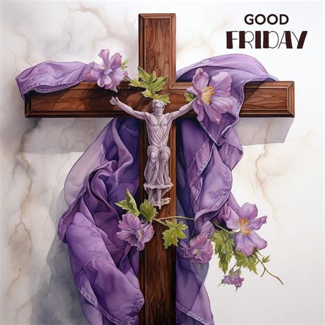 Premium Psd Good Friday With Jesus Christ Crucifixion Cross