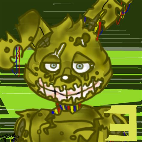 Springtrap Fnaf 3 By Cyropop On Deviantart