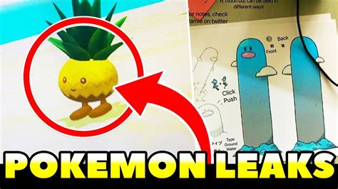 Pokemon News Leaks Diglett Oddish Regional Forms In Pokemon