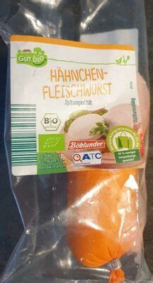 Bio Hähnchen Fleischwurst Gut Bio 250 g