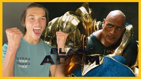 Black Adam Official Trailer 2 Reaction YouTube