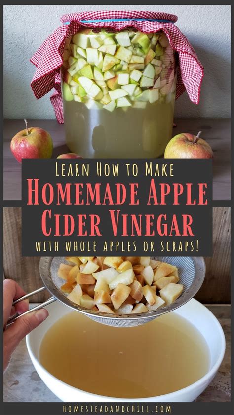 Preserving Apples How To Make Homemade Apple Cider Vinegar Homemade