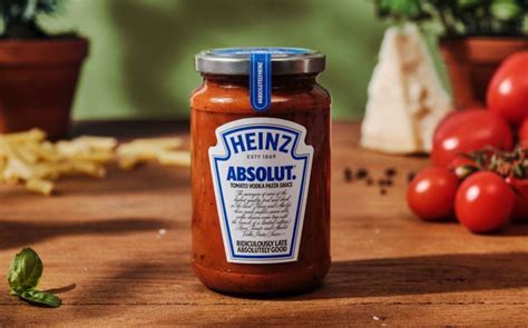 Heinz Partners With Absolut On Limited Edition Pasta Sauce