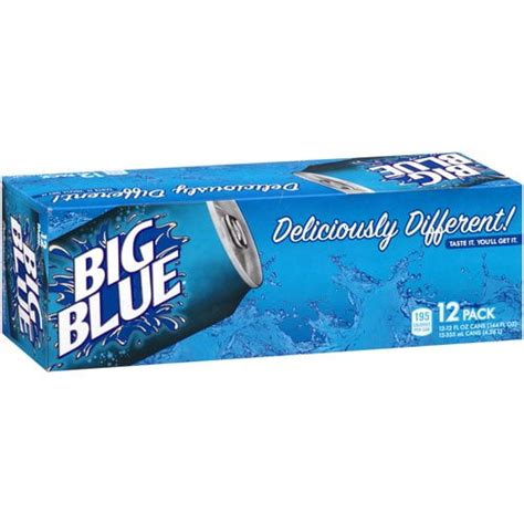 Big Red Big Blue Soda, 12 Fl. Oz., 12 Count - Walmart.com - Walmart.com