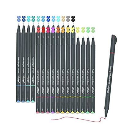 24 Colored Journaling Pens, Fine Point - Just $4.17 - Koupon Karen