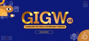 Guidelines for Indian Government Websites (GIGW 3.0) | Guidelines for ...