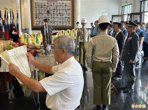 金門軍民秋祭國殤大典 場面莊嚴肅穆 政治 自由時報電子報