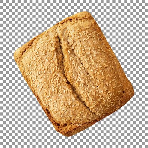 Premium PSD Freshly Baked Bread Loaf Isolated On Transparent Background