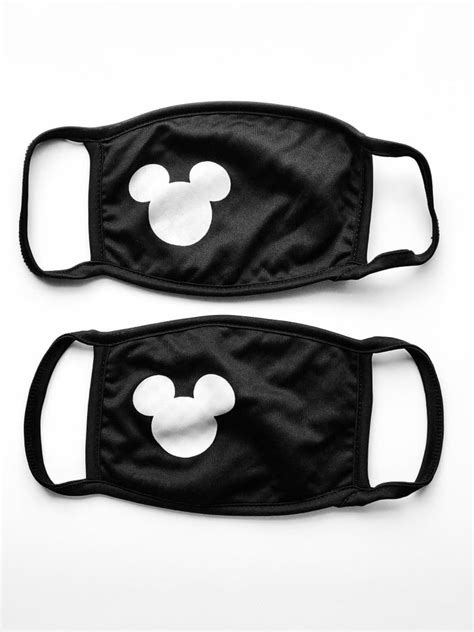 Mickey Mouse Face Mask Set Disney Face Masks For Adults Popsugar