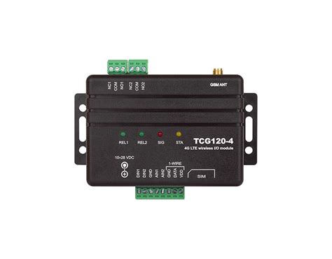 Smart Control And Monitor Teracom Tcg E G Lte Wireless I O Module