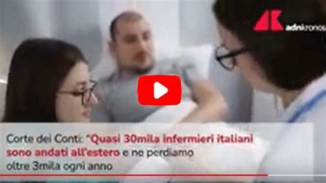 In Italia Mancano 65mila Infermieri 30mila Sono Andati All Estero