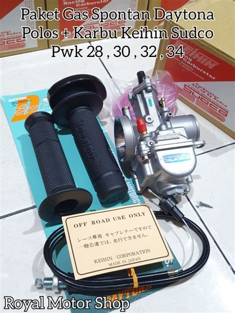 PAKET PROMO Karburator Keihin Sudco Japan Original Pwk 28 30 32