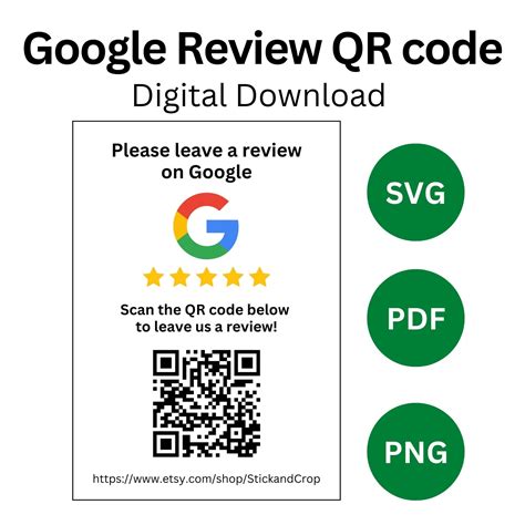Best 7 Custom Google Review QR Code Card: Business Marketing (Digital