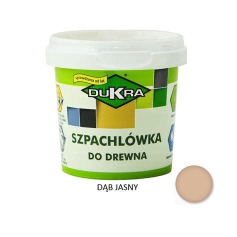 200G SZPACHLÓWKA KIT DO DREWNA DUKRA DĄB JASNY